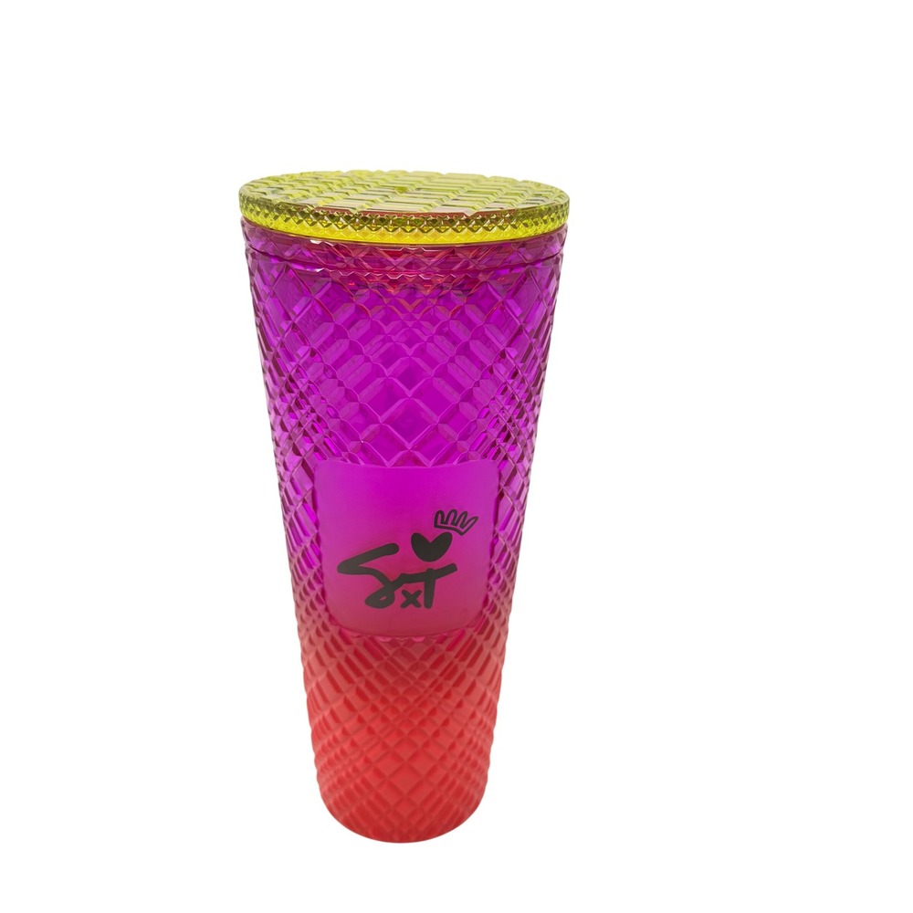 Starbucks Shae Anthony She‎ x This & Pink Dragonfruit Studded Tumbler Set 24oz - Picture 11 of 14